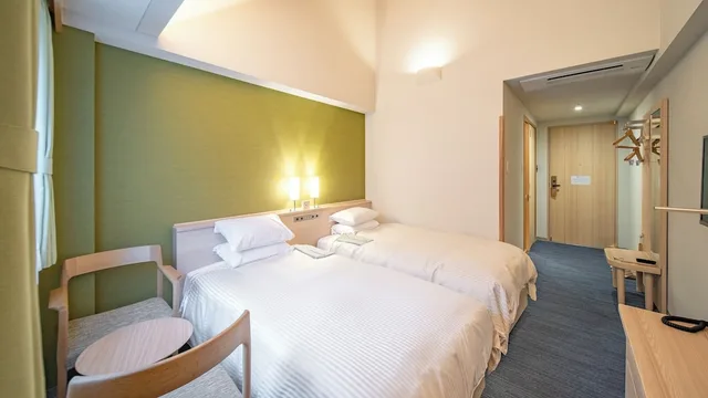 Moderate, Twin Beds، Kurashiki Ivy Square 2/5