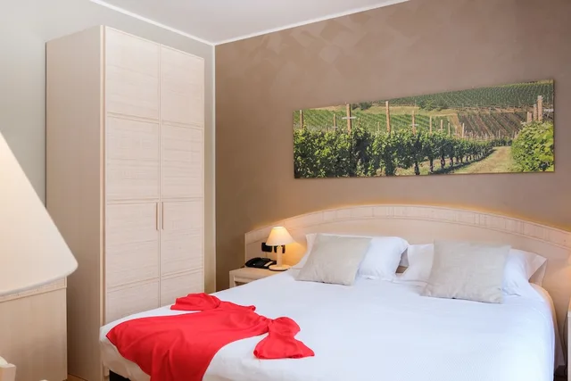 غرفة كلاسيكية بسرير كينج بإطلالة على الجبل، Hotel San Giacomo Sport & Relax 3/9