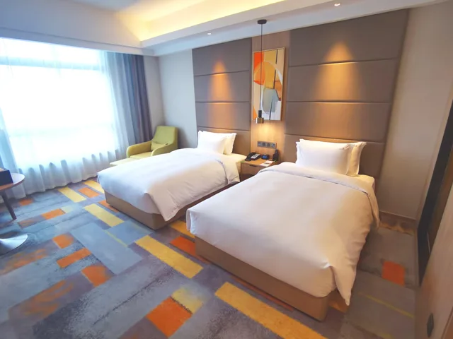غرفة بسريرين منفصلين للمدخنين، Holiday Inn Nantong Oasis International 4/5