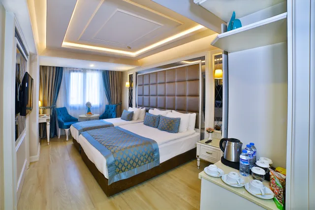 غرفة ديلوكس ثلاثية، Buke Hotel Sisli Istanbul 1/4
