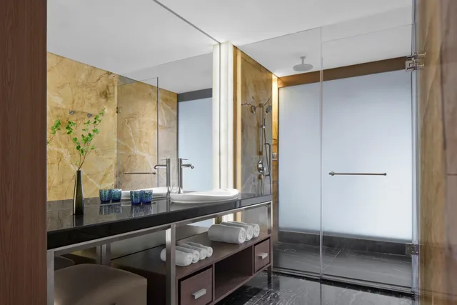 Space, Guest Room, King Bed، Jw Marriott Hotel Shenzhen 9/9