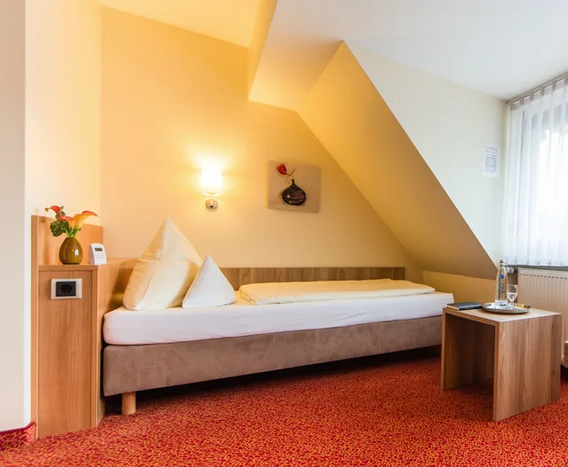 غرفة قياسية مفردة، Ambient Hotel Am Europakanal 8/10