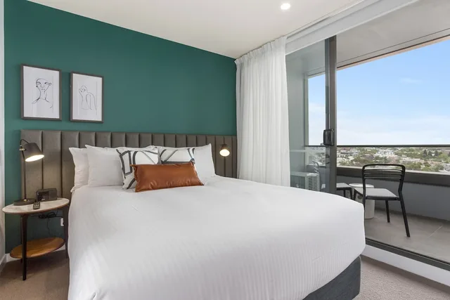 شقة بسرير كوين بشرفة بغرفة نوم واحدة، The Sebel Melbourne Moonee Ponds 2/6