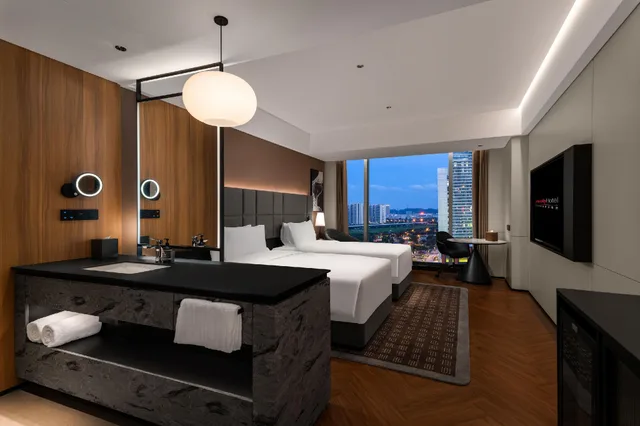 Room, Twin Beds, Guest House، IntercityHotel Guangzhou South Station 1/1