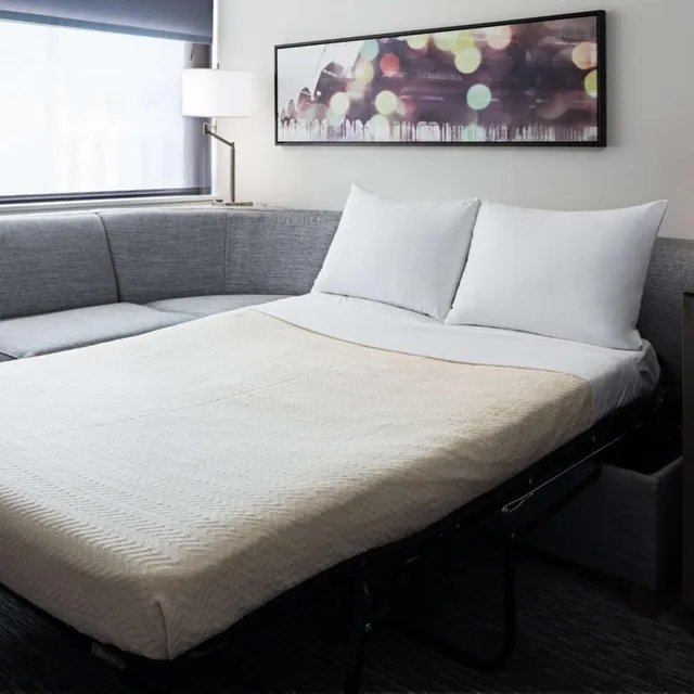 جناح بسرير كوين مع أريكة، Hyatt House Jersey City 1/3