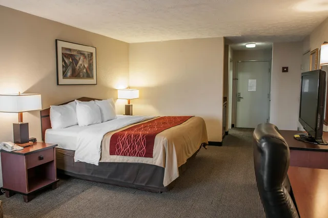 غرفة بسرير كينج، Comfort Inn Indianapolis South I-65 1/9
