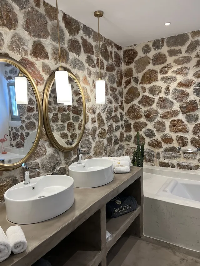 2 Bedrooms, Exclusive, Villa, 2 King Beds, Hill View, Sofa, Private Pool, Desiterra Santorini 5/10