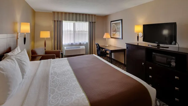 غرفة قياسية بسرير كينج لذوي الإعاقة، Best Western Pontiac Inn 1/6