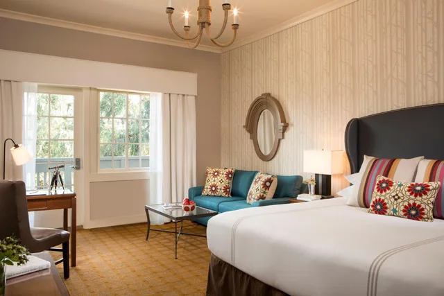 غرفة ديلوكس بسرير مزدوج بحوض استحمام، River Terrace Inn 3/4
