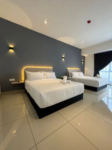 غرفة سوبيريور عائلية بإطلالة على المدينة، Maca Hotel by Sky Hive 1/4