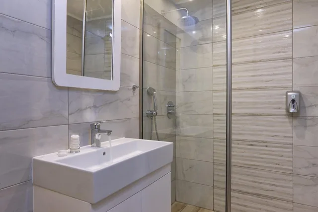 غرفة بسرير مزدوج أو سريرين منفصلين بإطلالة على البحر، Vasia Ormos Hotel - Adults Only 5/7