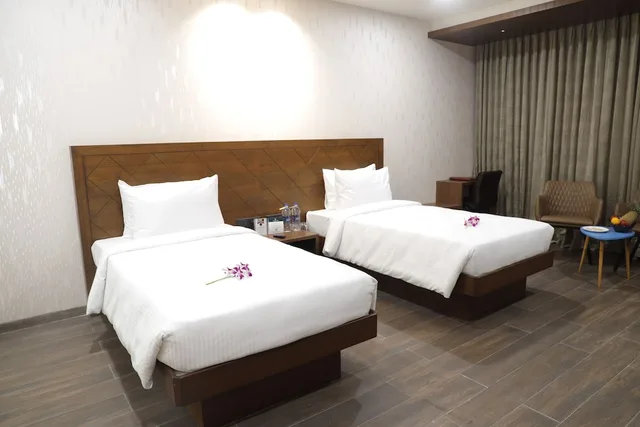 غرفة قياسية بسريرين منفصلين، Devka Beach Resort 3/6