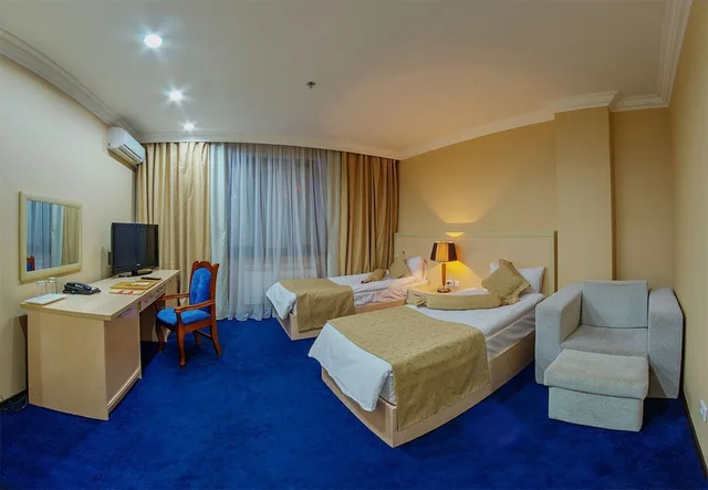 غرفة اقتصادية بسريرين منفصلين بغرفة نوم واحدة، King Hotel Astana 1/5