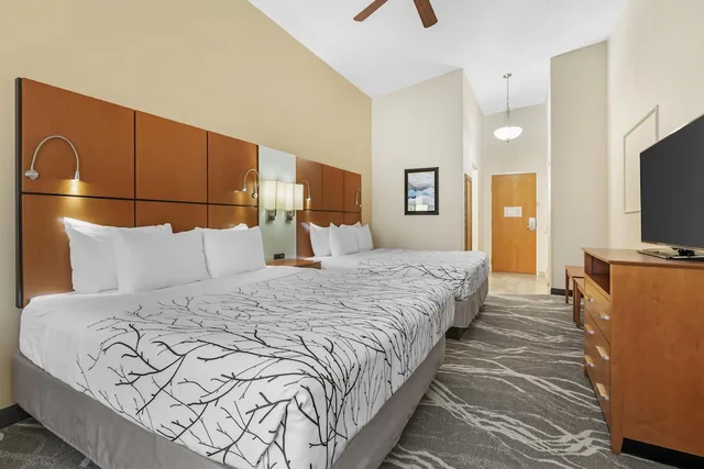 غرفة قياسية بسريرين كينج بإطلالة على الجبل، Best Western Plus Silver Saddle Inn 3/7