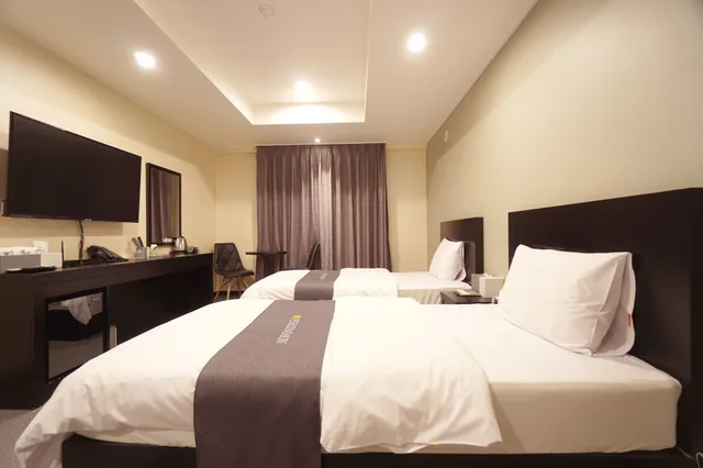 غرفة قياسية مفردة بسريرين منفصلين، Persimmon Tourist Hotel 2/2