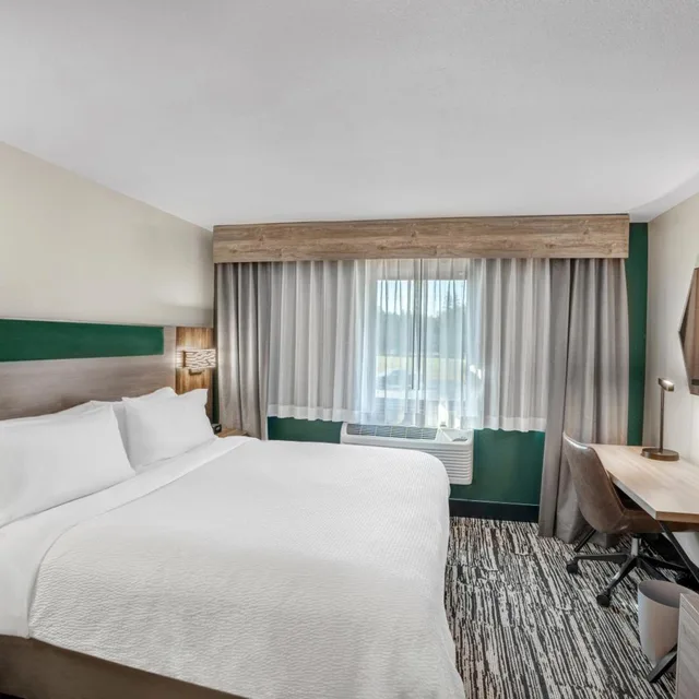 غرفة قياسية بسرير كينج في طابق مرتفع، Holiday Inn Express And Suites Hayward 3/9
