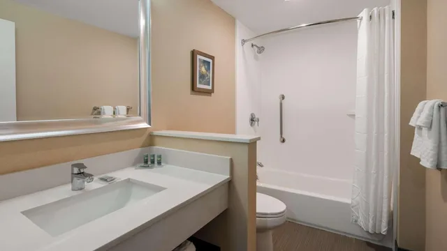 جناح بسرير كينج بغرفة نوم واحدة مع أريكة، Best Western Hampshire Inn And Suites Seabrook 6/6