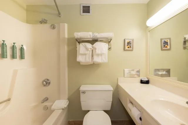 غرفة ديلوكس بسرير مزدوج، Fireside Inn Suites West Lebanon 9/10