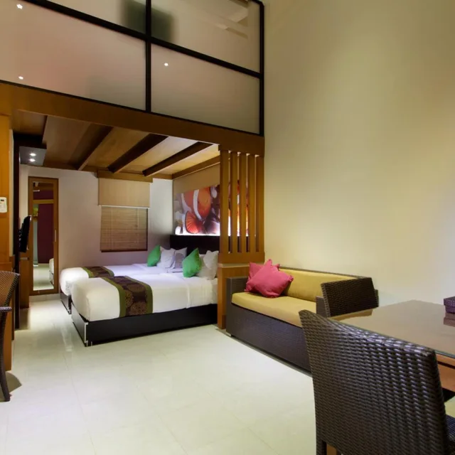 جناح عائلي بغرفتي نوم، The Banyumas Villa 9/12