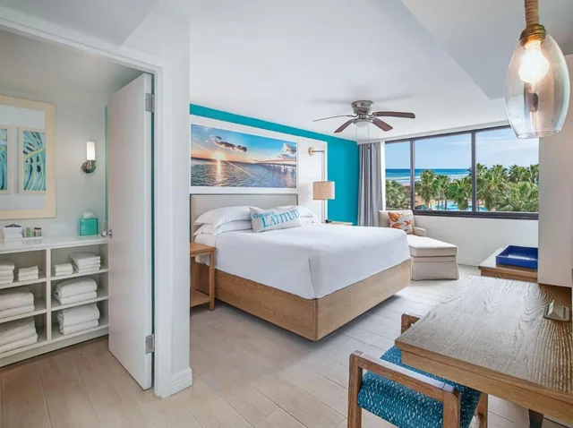 شقة سكنية بسرير كينج وسرير كوين بإطلالة على البحر بغرفتي نوم، Margaritaville Beach Resort - South Padre Island 3/6