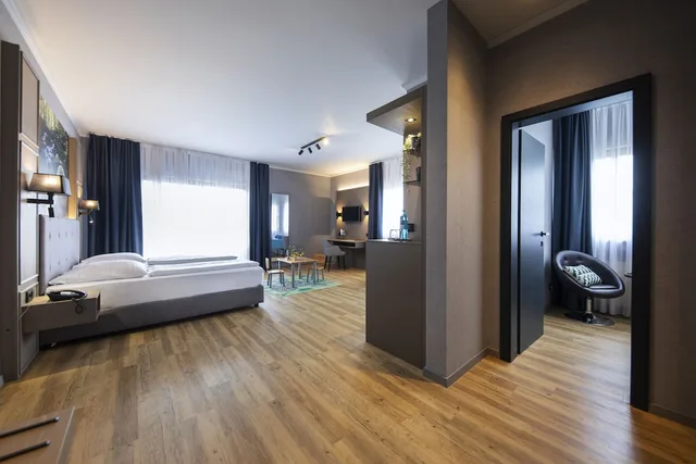 غرفة كومفورت عائلية بسريرين كوين، ACHAT Hotel Waldkirchen 6/10