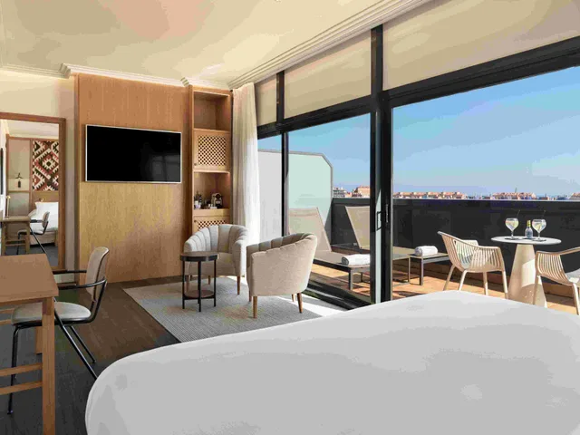 جناح جونيور بريفيليج مفرد بشرفة، H10 Marina Barcelona 2/2