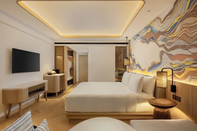 غرفة ديلوكس بسرير كينج بإطلالة على البحر، Movenpick Bintan Lagoon 2/3