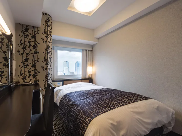 غرفة مفردة بإطلالة على المدينة في طابق مرتفع، APA Hotel & Resort Nishishinjuku Gochome Eki Tower 4/5