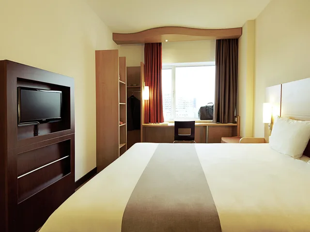 غرفة قياسية مفردة بسرير مزدوج، Ibis London Luton Airport 1/2