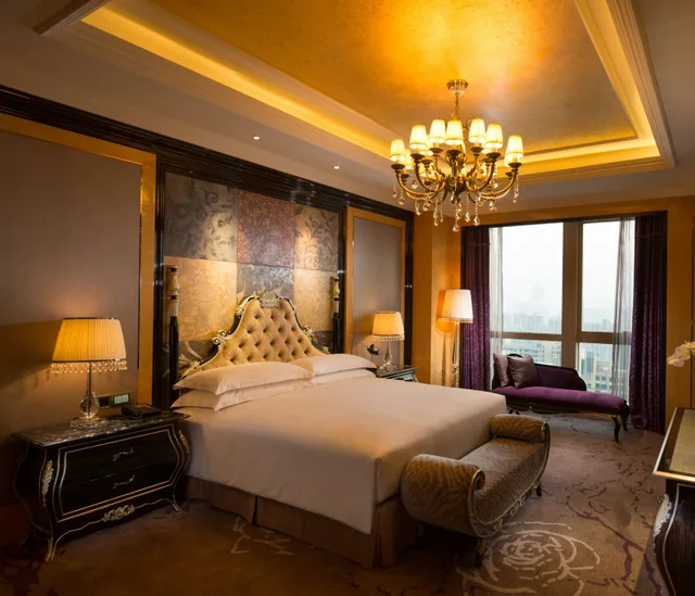 جناح رئاسي بسرير كينج، Hilton Zhengzhou 1/1