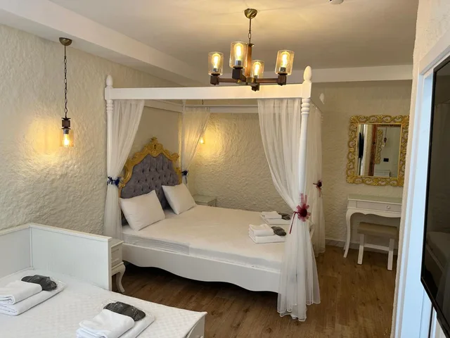 غرفة رباعية بإطلالة على الحديقة، Alacati Grand Eldoris Otel 10/10