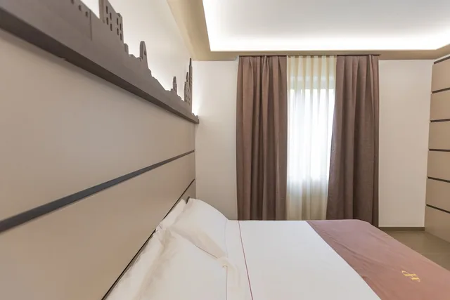 غرفة ديلوكس مفردة بسرير كوين، Palace hotel Due ponti 2/7