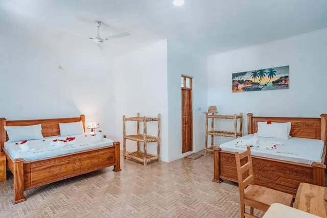غرفة عائلية بإطلالة على البحر، Bella Vista Resort Zanzibar 1/7