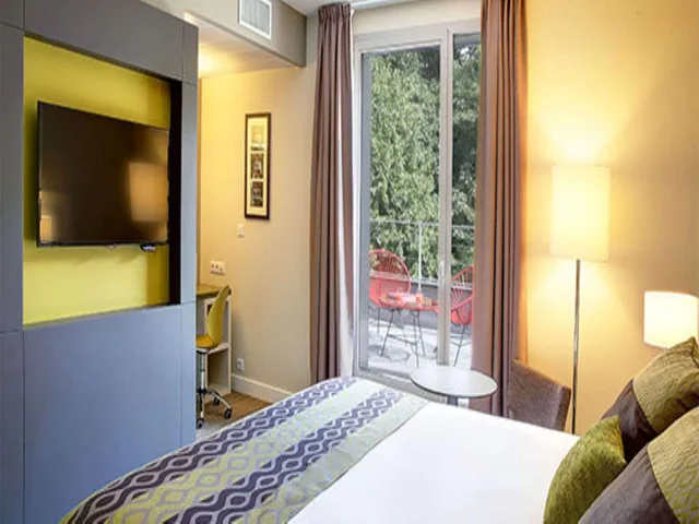 غرفة عائلية بسرير كينج، Best Western Plus Paris Meudon Ermitage 3/6