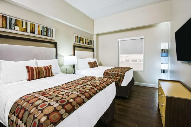 جناح ديلوكس بسريرين كوين، Hawthorn Suites By Wyndham Mcallen 1/2