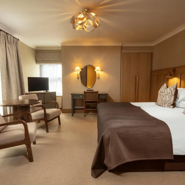 غرفة سوبيريور بسرير مزدوج أو سريرين منفصلين، Budock Vean Hotel 2/5