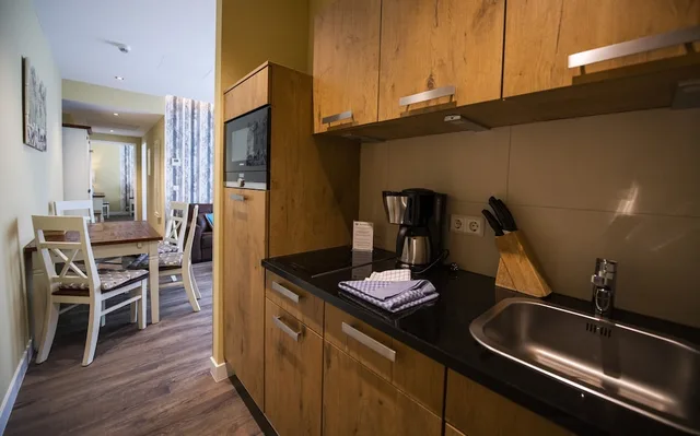 شقة بسريرين كينج بغرفتي نوم مع أريكة، Apartment Central Leipzig 5/8