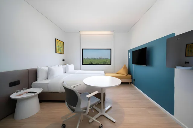 غرفة بسريرين منفصلين، Go Hotel Ban Chang 1/1