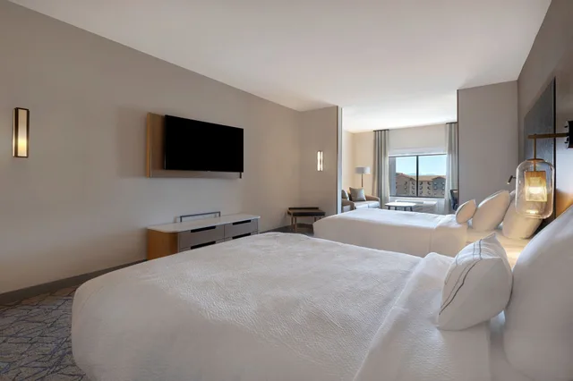 Suite, 2 Queen Beds, Accessible, Fairfield Inn & Suites by Marriott Denver Airport at Gateway Park 2/3