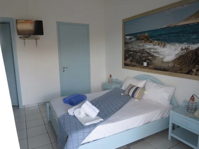 استوديو بسرير مزدوج، Blue Beach Villas Apartments 4/6