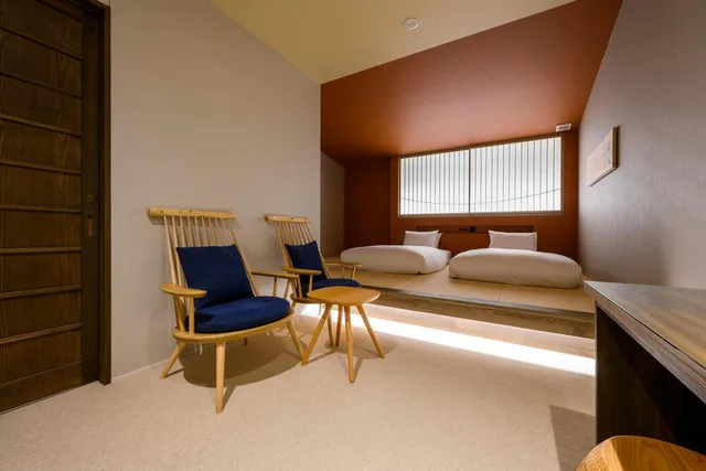غرفة ديلوكس بسريرين منفصلين، Hotel Wood Takayama 1/7