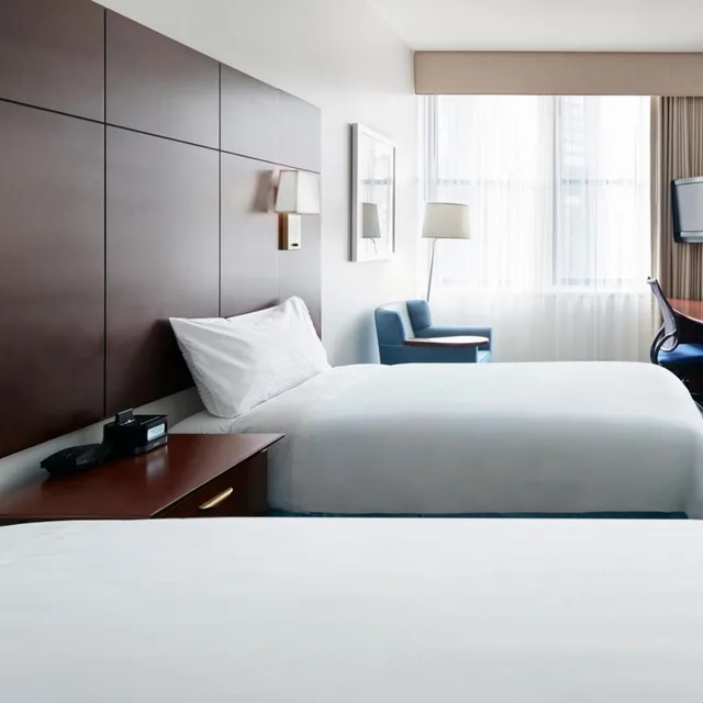 غرفة قياسية بسرير مزدوج أو سريرين منفصلين، Club Quarters Central Loop 2/6