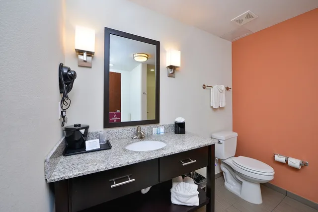 جناح بسرير كينج مع أريكة، Sleep Inn Suites Austin Northeast 4/4