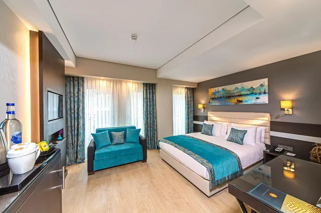 غرفة ديلوكس بسرير مزدوج أو سريرين منفصلين، Mukarnas Taksim Hotel 1/1