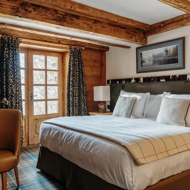 غرفة عائلية بسرير كينج، Les Chalets du Mont d'Arbois, Megeve 1/7