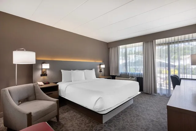 غرفة قياسية بسرير كينج بشرفة، Comfort Inn Edgewater on Hudson River 6/10