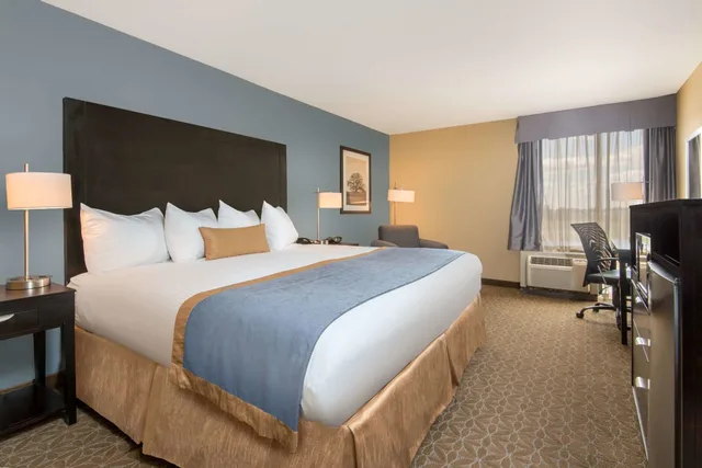غرفة بسرير كينج لذوي الإعاقة، Wyndham Garden Texarkana 1/9