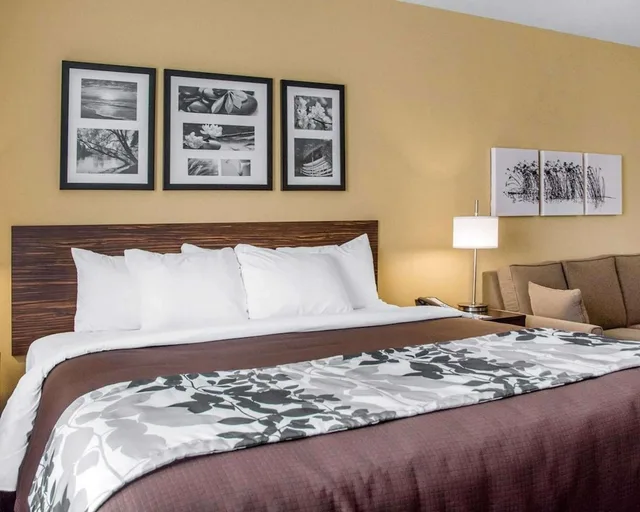 غرفة بسرير كينج لذوي الإعاقة، Sleep Inn & Suites Parkersburg - Marietta 1/1