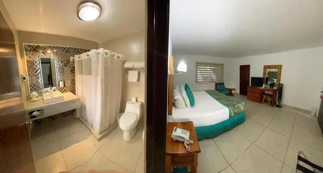 جناح جونيور بسرير كوين، Hotel Quinta las Flores 5/6