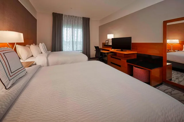 غرفة بسريرين كوين، Fairfield Inn And Suites Grand Mound Centralia 1/4